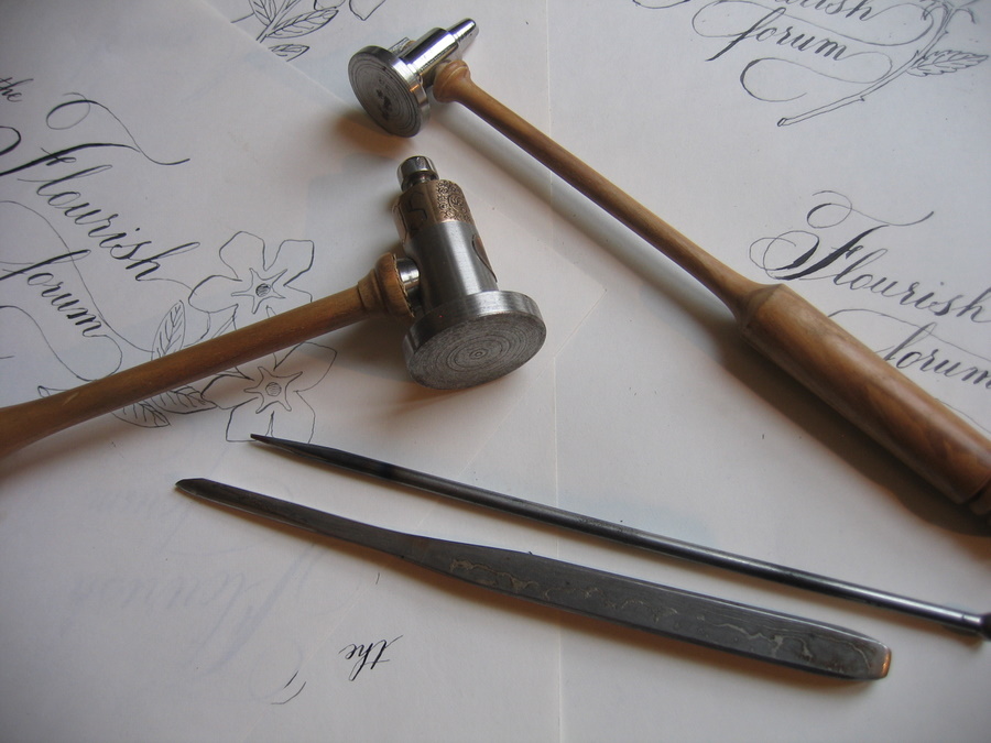 LETTERING How to engrave your own handwriting